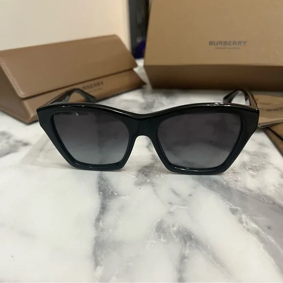 NEW Burberry | Arden BE4391 Black Sunglasses - Picture 8 of 11